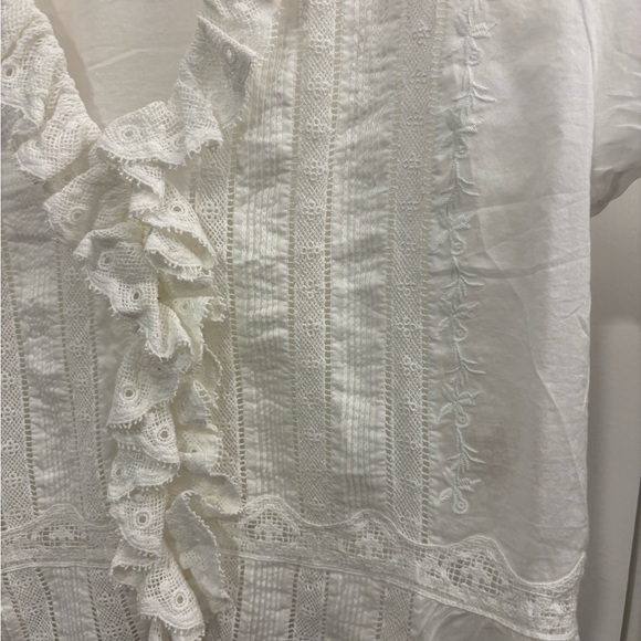 Doen Ivory Ruffled Blouse - Picture 6 of 8